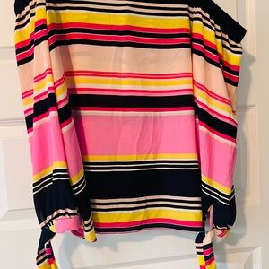 INC Striped Off-Shoulder Women's Top